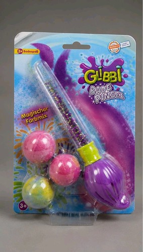 Glibbi badepinsel badekugeln - glibbi,