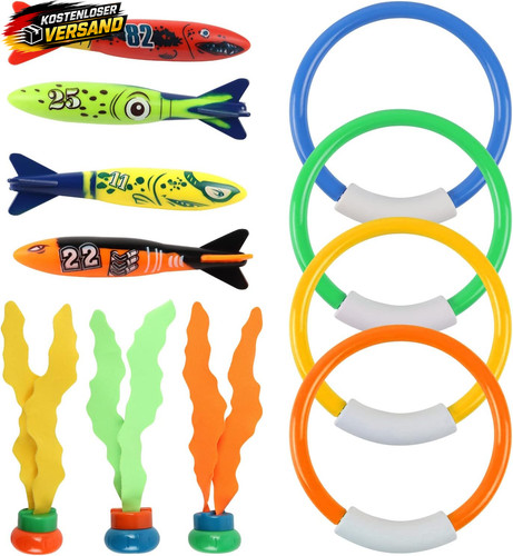 Unterwasser tauchspielzeug set - unterwasser,