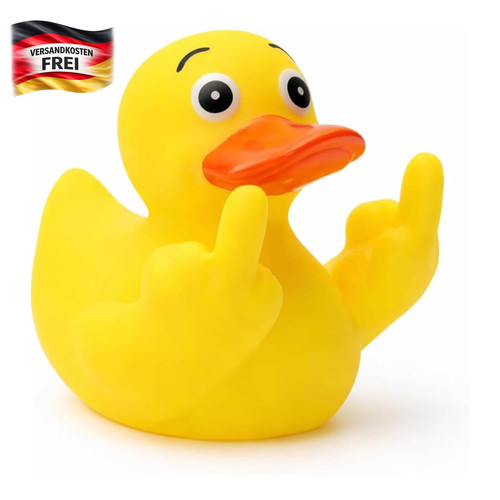 Lustige badeente mit - lustige,
