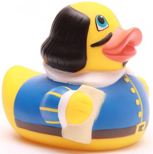 Badeente shakespeare gummiente - shakespeare,