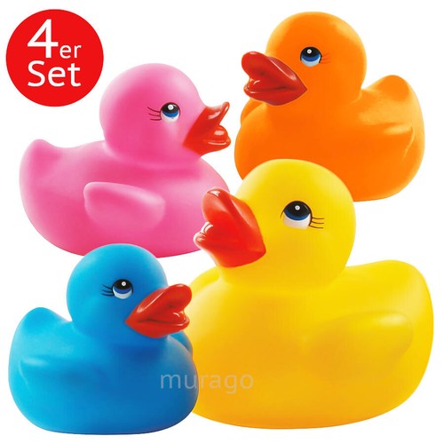 4er set badeenten badefiguren - badeenten,