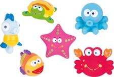 WASSERSPRITZTIERE 6 Stück