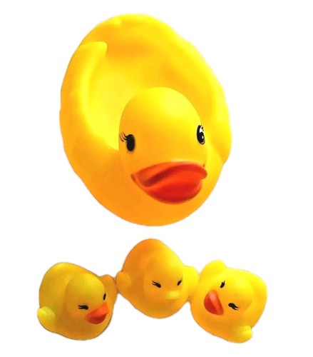 Badeente gummiente - ,