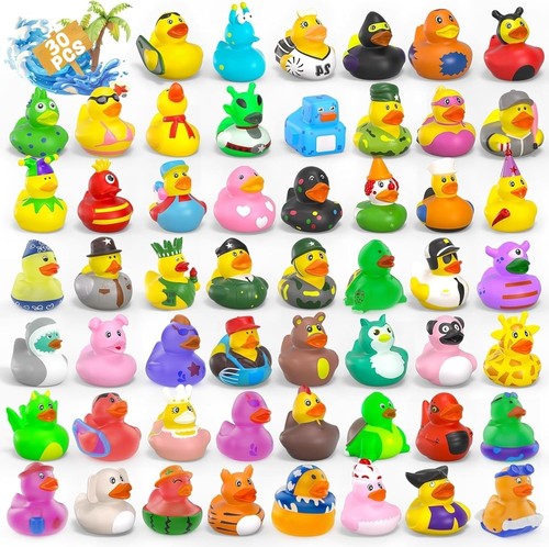 Gummi badeenten set - gummi,