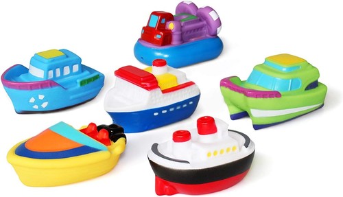 Badespielzeug geschenkset 6pcs - badespielzeug,