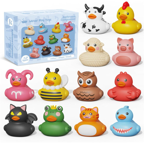 Badeente 12er set - badeente,