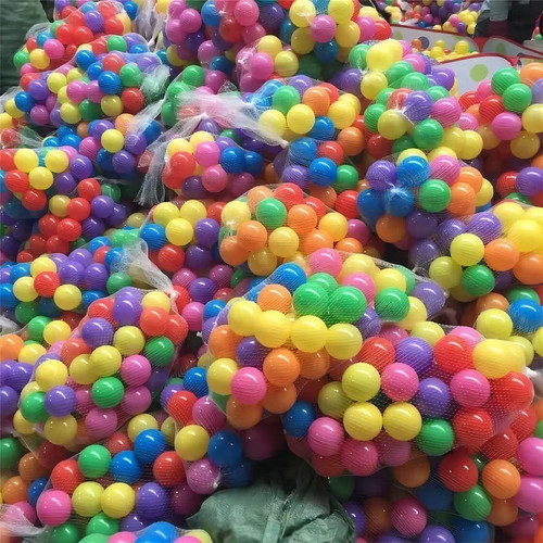 100x bunte bälle 5 cm - 100x,